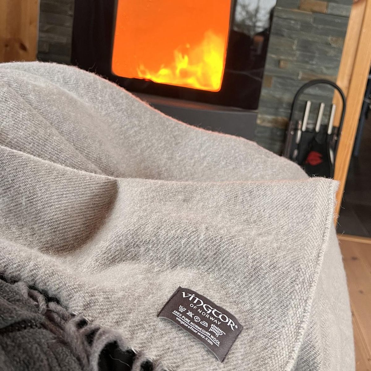 Beredskapspledd Kvalvika grå